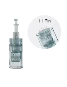 11 Pin 0.18mm Dr Pen M8 Dermapen İğnesi Kartuşlu Klipsli İğne