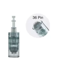 36 Pin 0.18mm Dr Pen M8 Dermapen İğnesi Kartuşlu Klipsli İğne