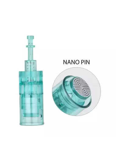 Nano Round Uç Dr Pen A6S Kartuşlu Klipsli Dermapen Nano Başlık