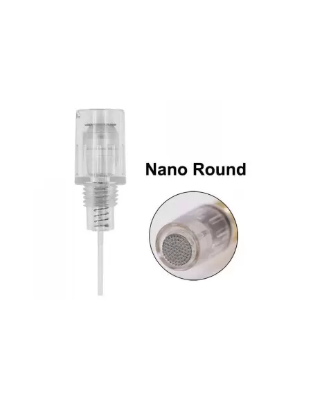 Nano Round Uç Kartuşlu Vidalı Dermapen Nano Başlık