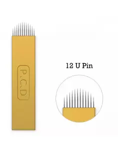 12U Pin Microblading İğnesi Pcd 12 U Blades