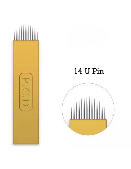 14U Pin Microblading İğnesi Pcd 14 U Blades