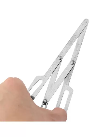 Kalıcı Makyaj Altın Oran Pergeli Microblading Kaş Ölçüm Cetveli