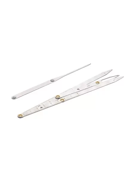 Kalıcı Makyaj Altın Oran Pergeli Microblading Kaş Ölçüm Cetveli