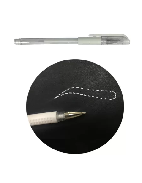 Beyaz Microblading ve Kalıcı Makyaj İşaretleme Kalemi