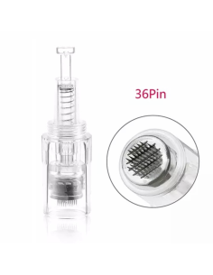 36 Pin Kartuşlu Vidalı Dermapen İğnesi