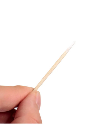 Kalıcı Makyaj Microbrush Pamuklu Çubuk Kürdan Pamuk Stick 100 Adet