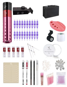 Mast Amy Kablolu Kalıcı Makyaj Seti Çantalı Kırmızı