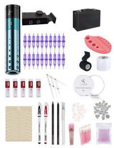 Mast Amy Kablolu Kalıcı Makyaj Seti Çantalı Yeşil