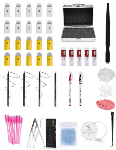 Semina Profesyonel Uygulama Microblading Seti Bond Çantalı Premium Eksiksiz Set